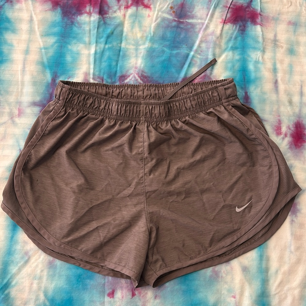 Nike Womens 3" Dri-FIT Icon Tempo Lined Running Shorts Gray M